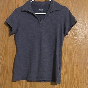 Columbia Women's Dark Blue Short Sleeve Top